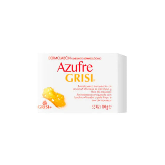 GRISI GRISI Dermo Schwefelseife 100 g Sulfur Soap Kosmetikseife Sulfurseife