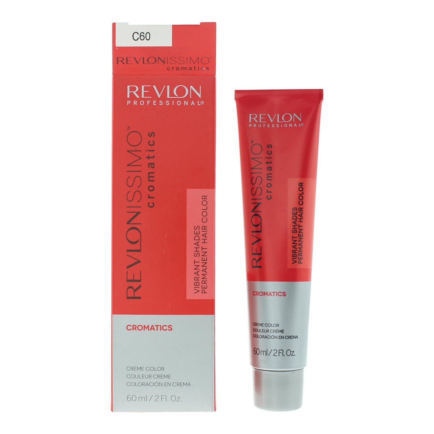 Revlon Revlon, Cromatics, Permanente Haarfarbe, C60 Fire Red, 60 ml Regular