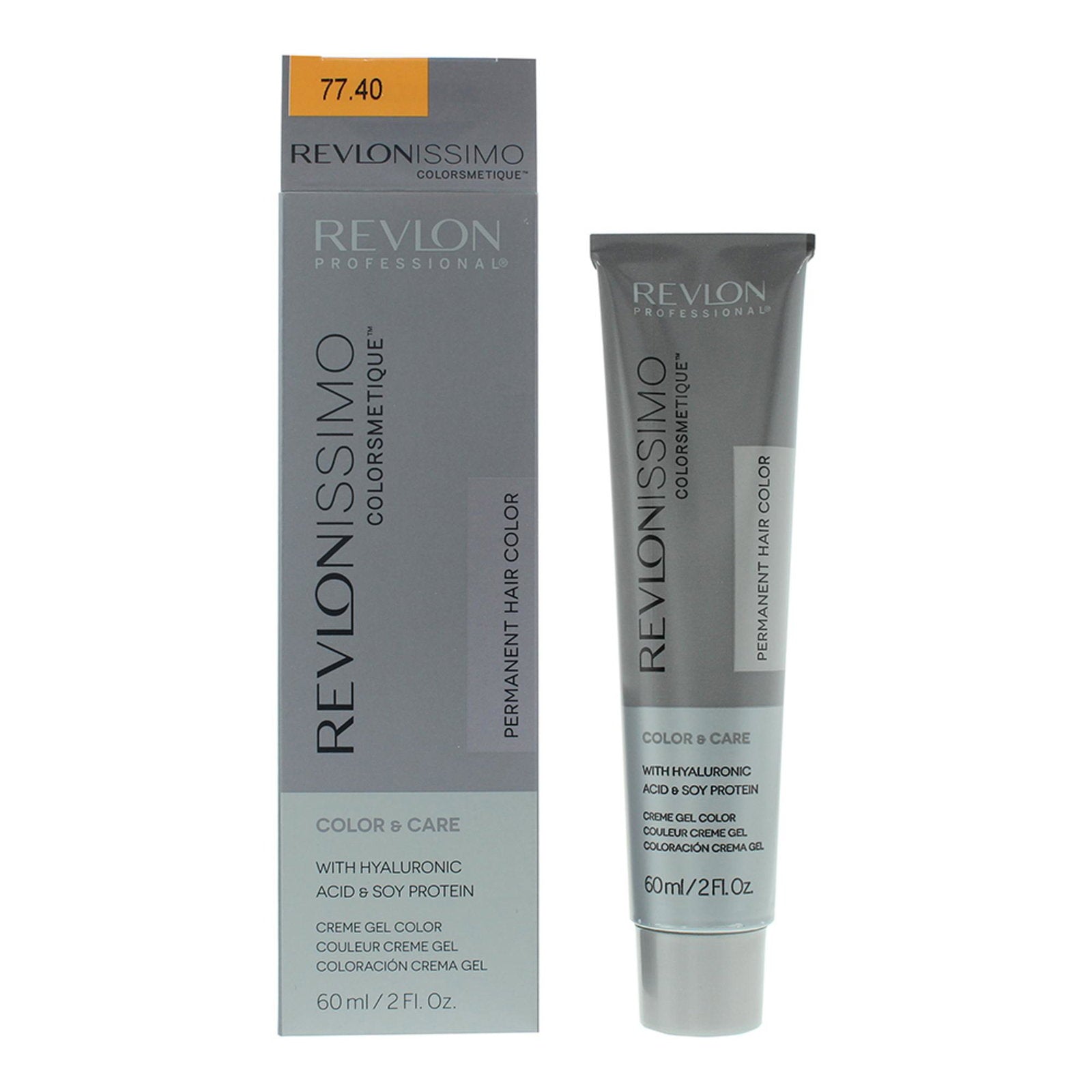 Revlon Revlon, Revlonissimo Colorsmetique, Permanente Haarfarbe, 77.40 Intense Light Copper Hair Colour, 60 ml Regular