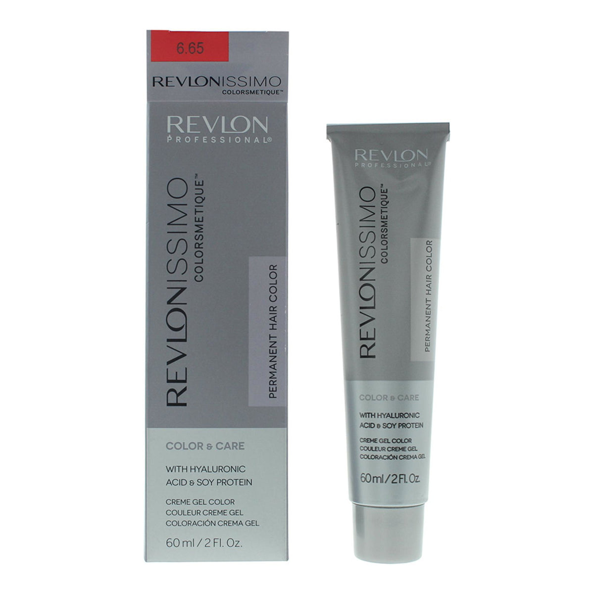 Revlon Revlon, Revlonissimo Colorsmetique, Permanente Haarfarbe, 6.65 Dark Mahogany Red Blonde, 60 ml Regular