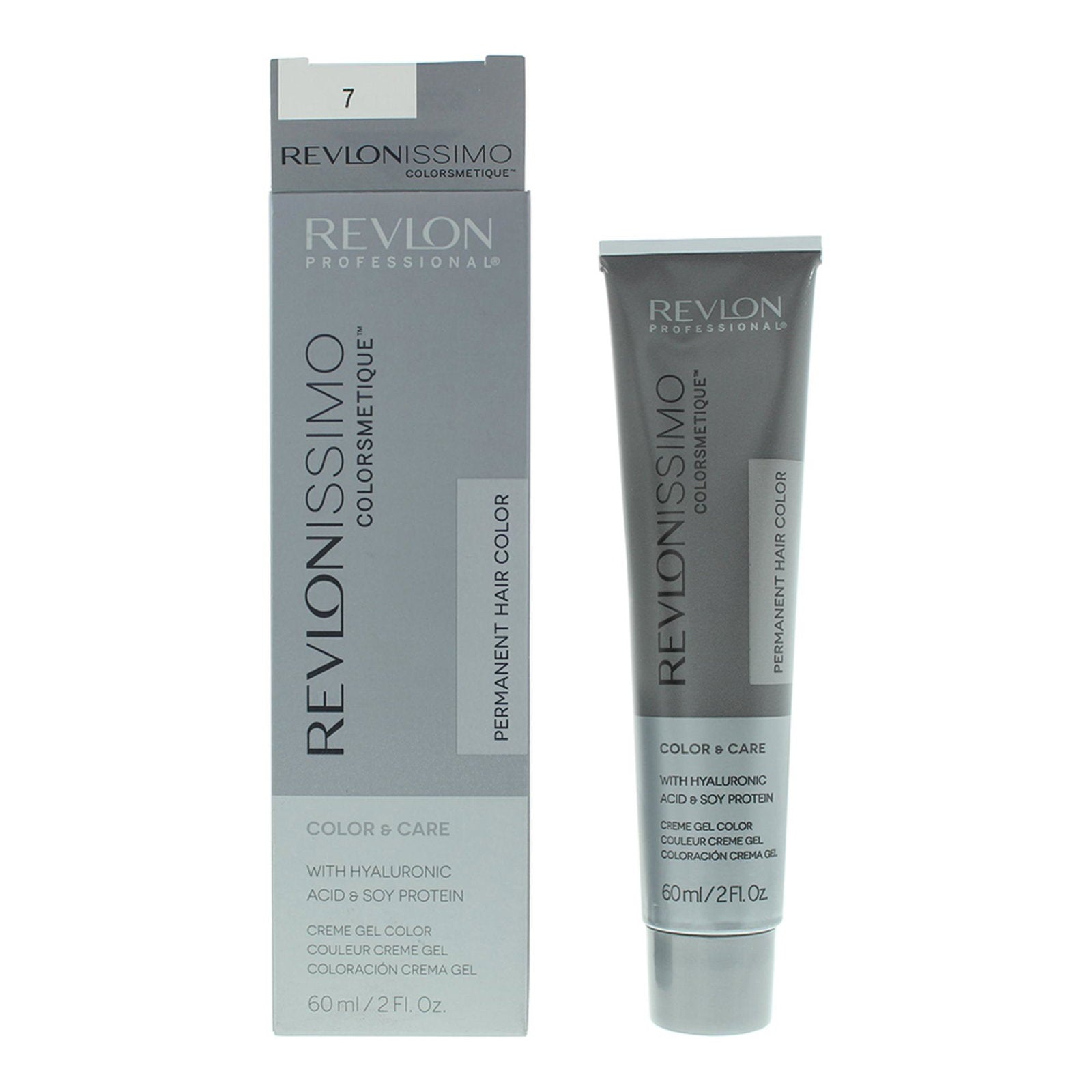 Revlon Revlon, Revlonissimo Colorsmetique, Permanente Haarfarbe, 7 Medium Blonde, 60 ml Regular