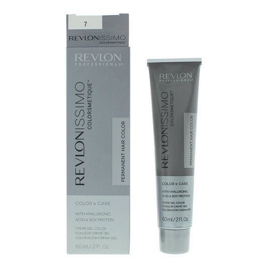 Revlon Revlon, Revlonissimo Colorsmetique, Permanente Haarfarbe, 7 Medium Blonde, 60 ml Regular