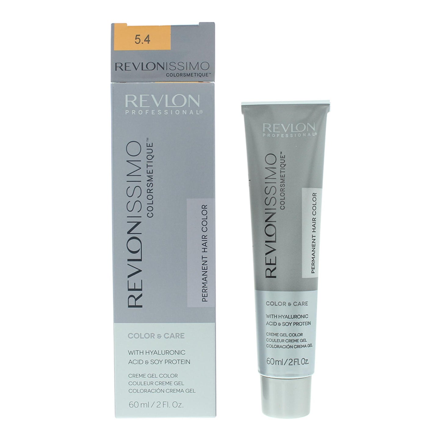 Revlonissimo Colorsmetique 5.4 Light Copper Brown – Permanente Haarfarbe 60 ml für strahlende Kupfernuancen