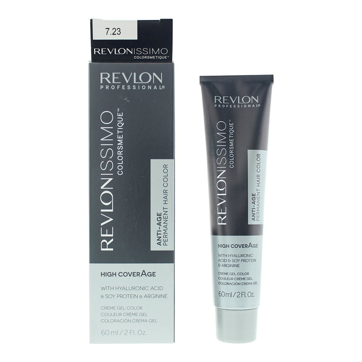 Revlon Revlon, Revlonissimo Colorsmetique, Permanente Haarfarbe, 7.23 Pearl Blonde, 60 ml Regular