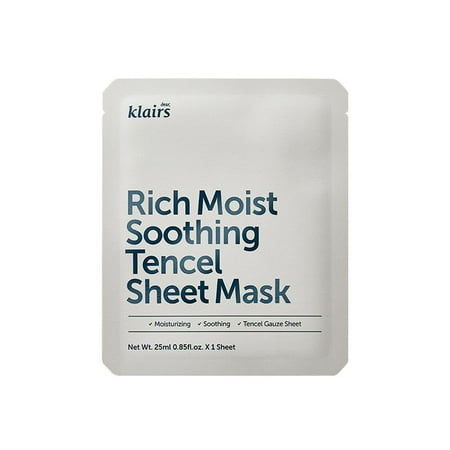 KLAIRS Klairs Rich Moist Shoothing Sheet Mask 25 ml Kosmetik