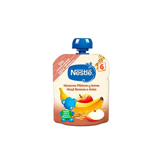NESTLE Bolsita Apfel Banane Hafer 6 Monate 90 g Kosmetik