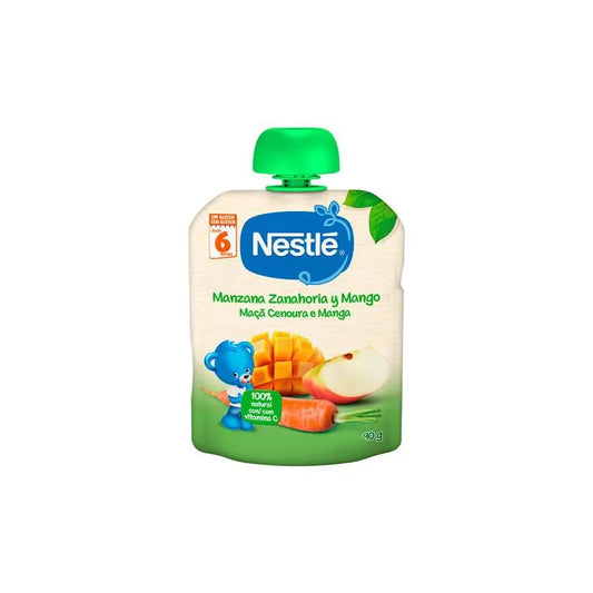 NESTLE Nestlé Bolsita Apfel Karotte Mango Babybrei 6 Monate 90 g Kosmetik