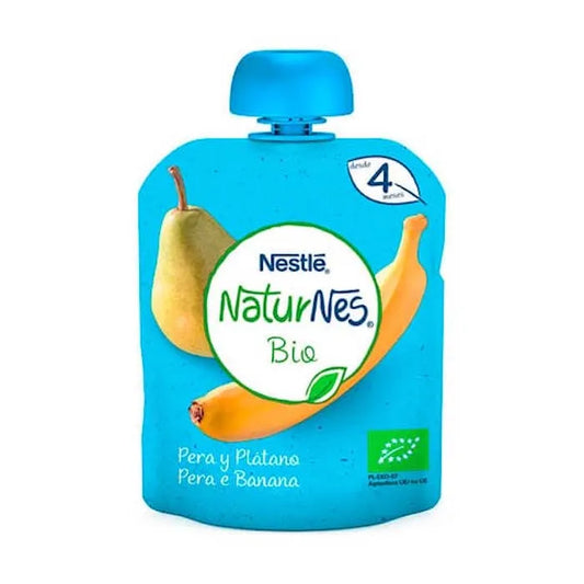 NESTLE Naturnes Bio-Birne-Banane 90 g Beutel Kosmetik