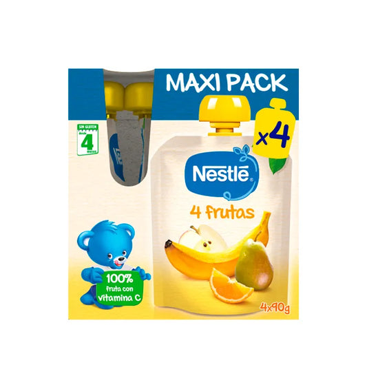 NESTLE Sachet of 4 Fruits 4 x 90g Maxi Pack Kosmetik-Set