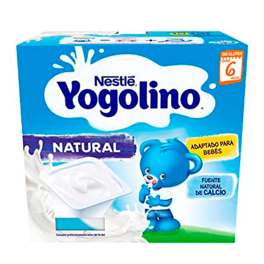 NESTLE Yogolino Natürlich Zuckerfrei 4 x 100 g Becher Kosmetik