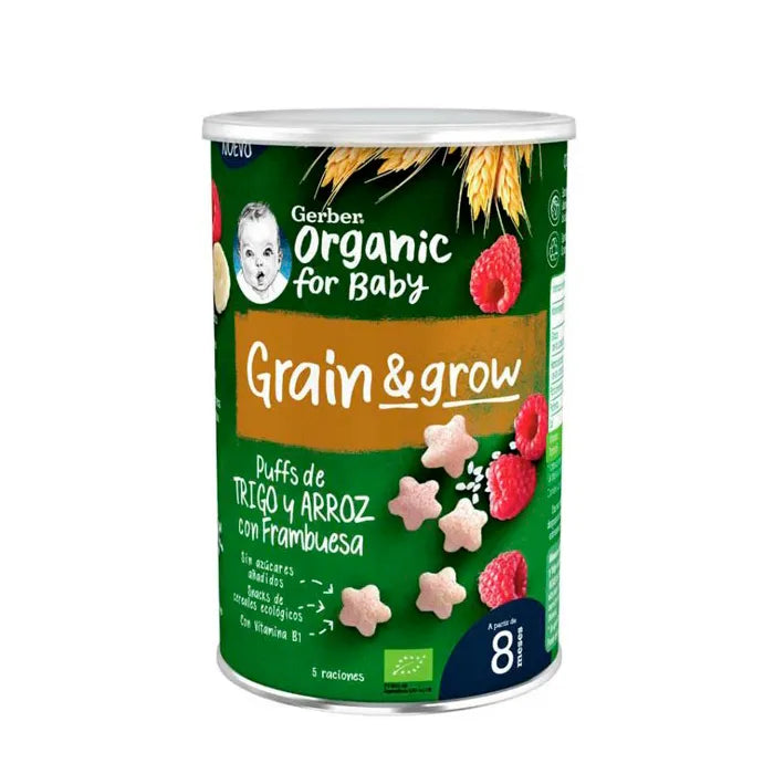 Gerber Snack Organic Müsli und Himbeere 35g