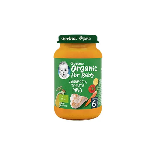 GERBER Organic Karotte Tomate Pute Kosmetik 190 g