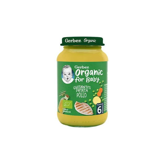 GERBER Organic Erbsen-Kartoffel-Huhn 190 g Kosmetikprodukt