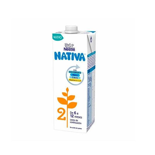 NESTLE NESTLE Nativa 2 Flüssigkeit 1 Liter Kosmetikpflege Flüssigkeit