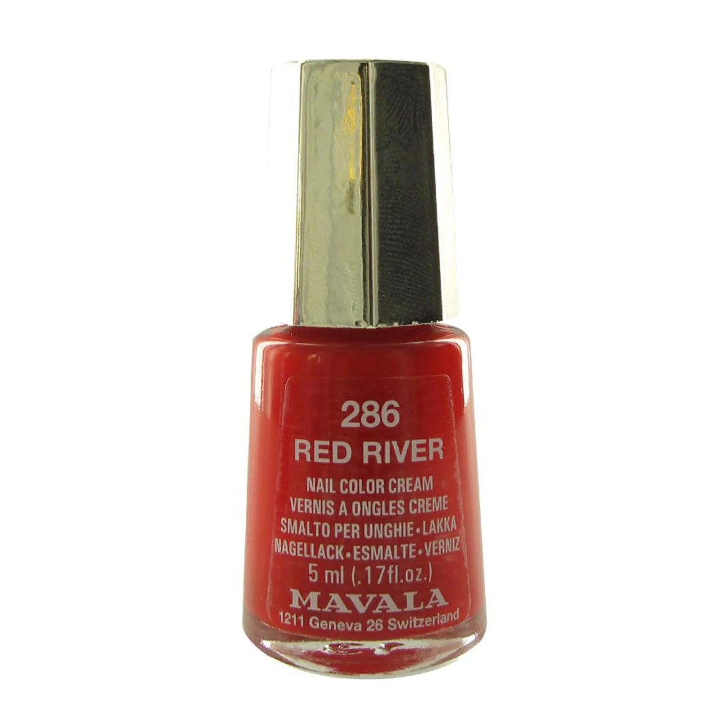MAVALA MAVALA Nagellack 286 Red River 5 ml Rot Nagelfarbe Lack