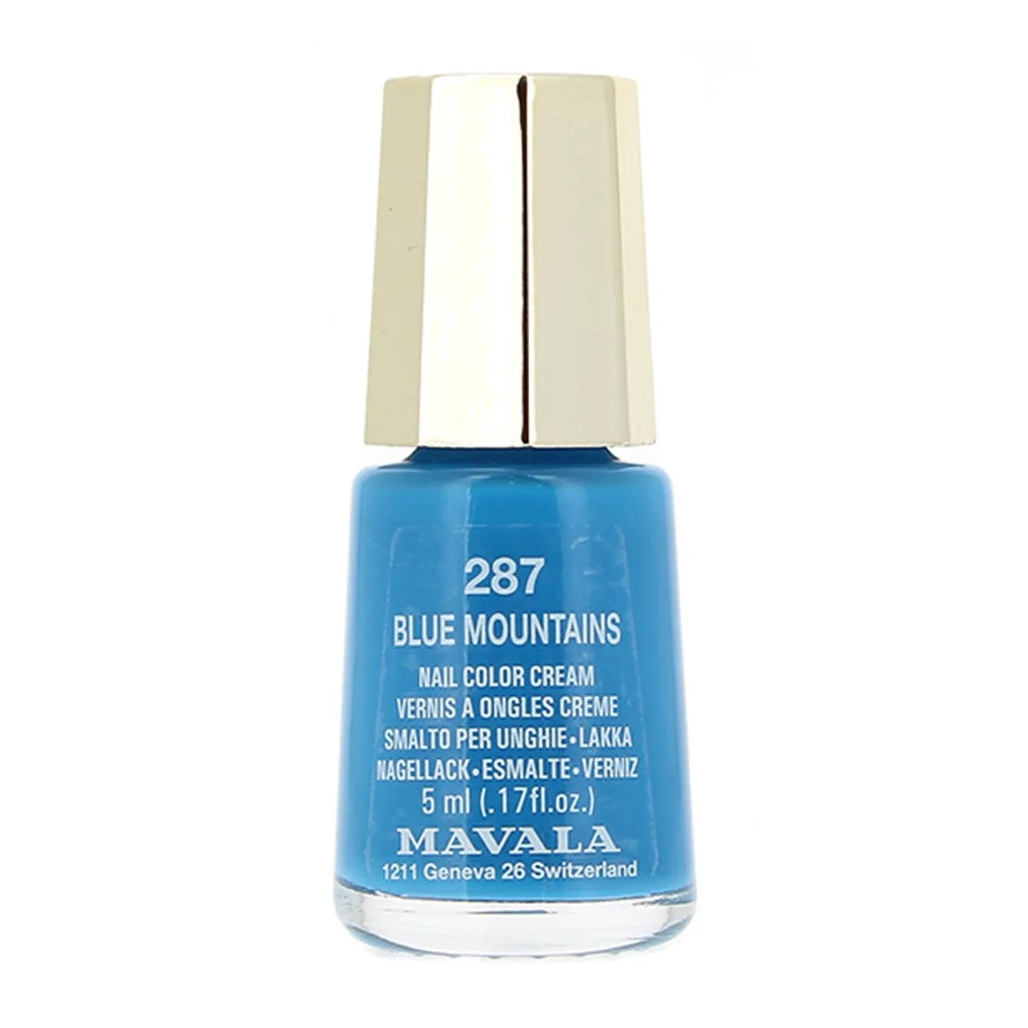 MAVALA MAVALA Nagellack 287 Blue Mountains 5 ml Nagelfarbe Blau