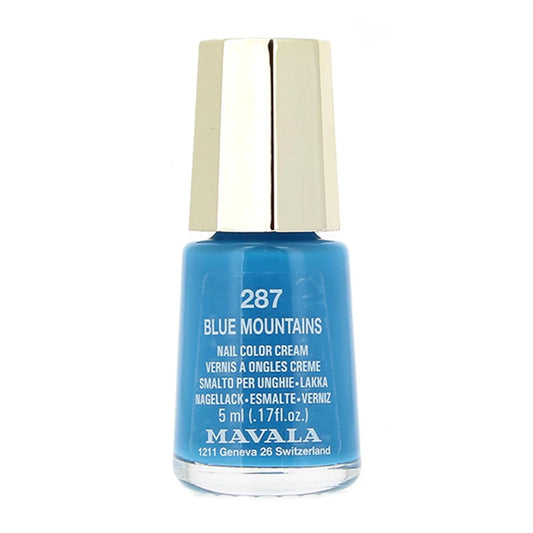 MAVALA Nagellack 287 Blue Mountains 5 ml Nagelfarbe Blau