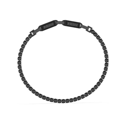 Guess Herrenarmreif Guess Jumb03237Jwbkbkt-U Edelstahl 25 Cm