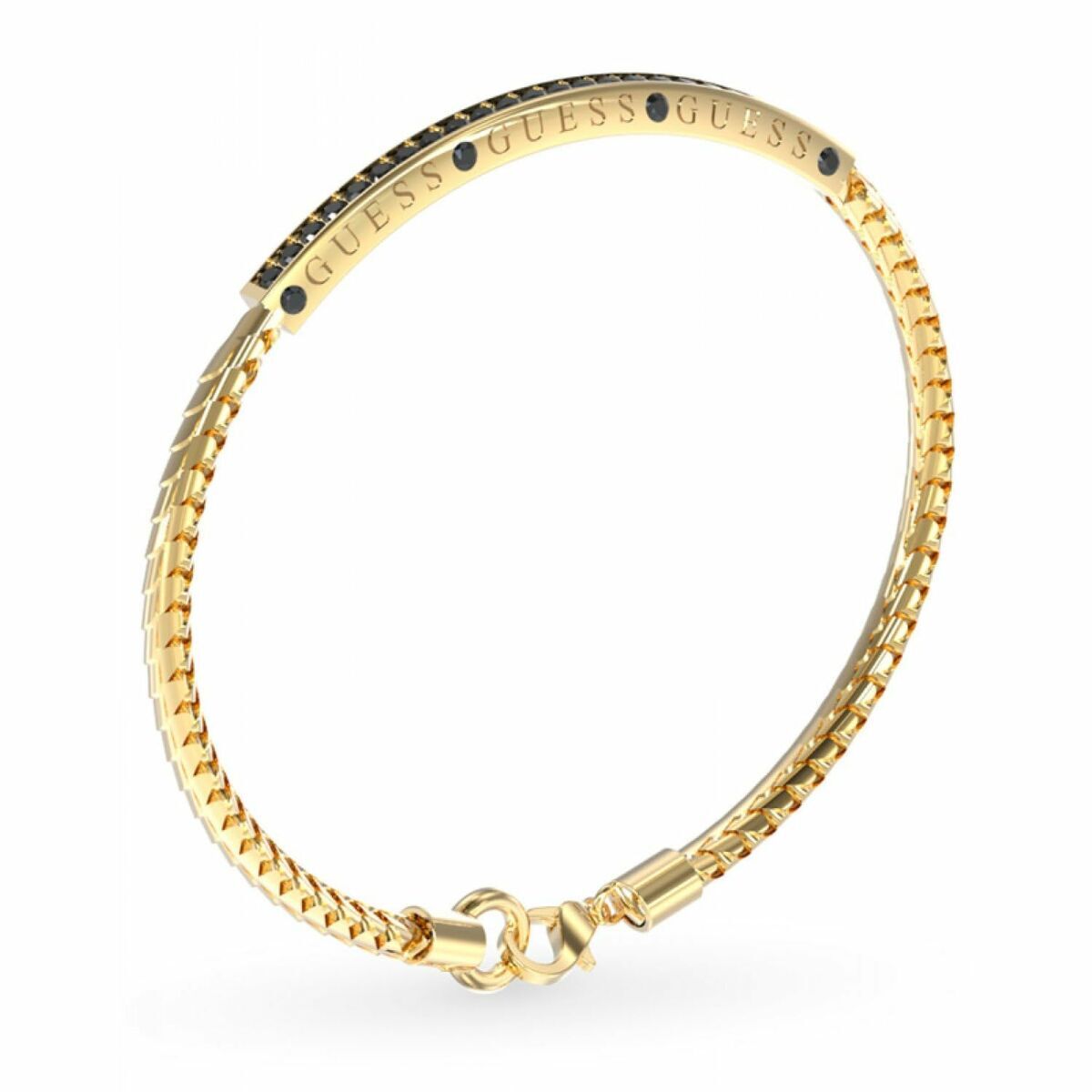 Guess Damenarmreif Guess Juxb03218Jwygbks Edelstahl 25 Cm