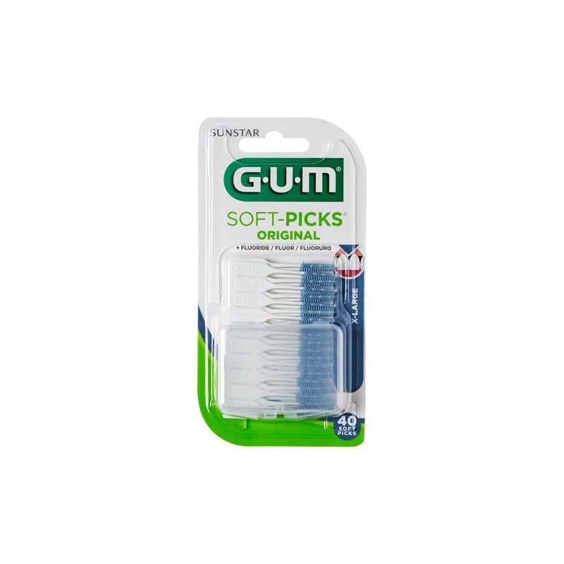 GUM GUM Soft-Picks Filamentos Goma X-Large Zahnzwischenraumbürsten 40 Stück Kosmetik