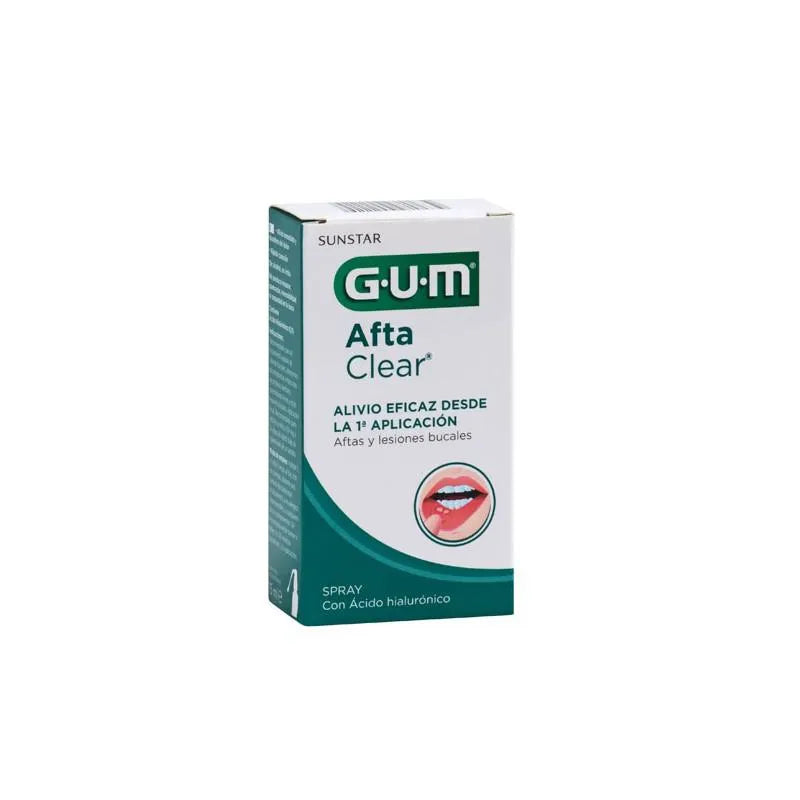 GUM GUM Afta Clear Spray 15 ml zur Anwendung im Mundraum Sonnenpflege