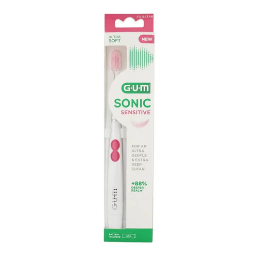 GUM Sonic Sensitive Bürste für empfindliche Zähne und Zahnfleisch Kosmetik