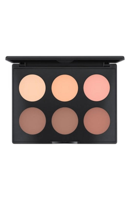 MAC MAC, Studio Fix Sculpt And Shape, Rouge-Highlighter-Palette, Hellmittel, 6 stk, 14.4 g Regular