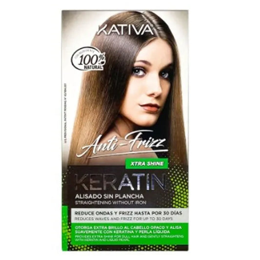KATIVA Keratin Anti-Frizz Straightening Extra Shine Haarpflege Produkt Kosmetik