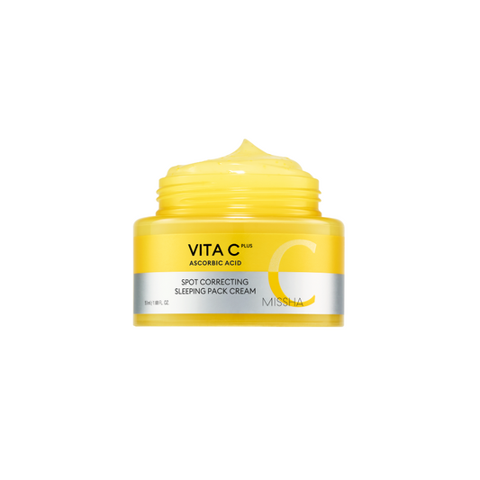 MISSHA Vita C Plus Spot Correcting Sleeping Pack Cream 50 ml Nachtcreme
