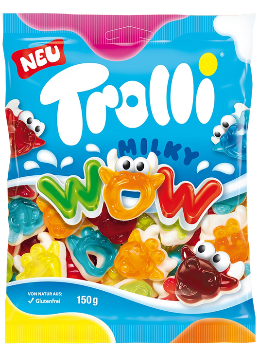 Trolli Milky WOW 1 Kg  Schaumzucker Gummibonbons