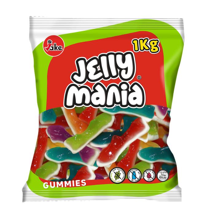 Jake Jelly Mania Bunte Sharks Haie 1 Kg