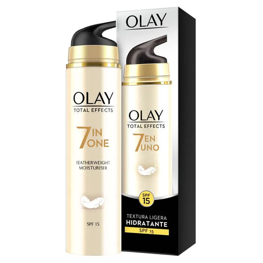 OLAY OLAY Total Effects 7-in-1 Featherweight Moisturiser mit LSF 15 50 ml Gesichtscreme