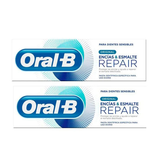 ORAL-B Duplo Gums & Enamel Repair Original Zahnpasta 2 x 100 ml Kosmetik