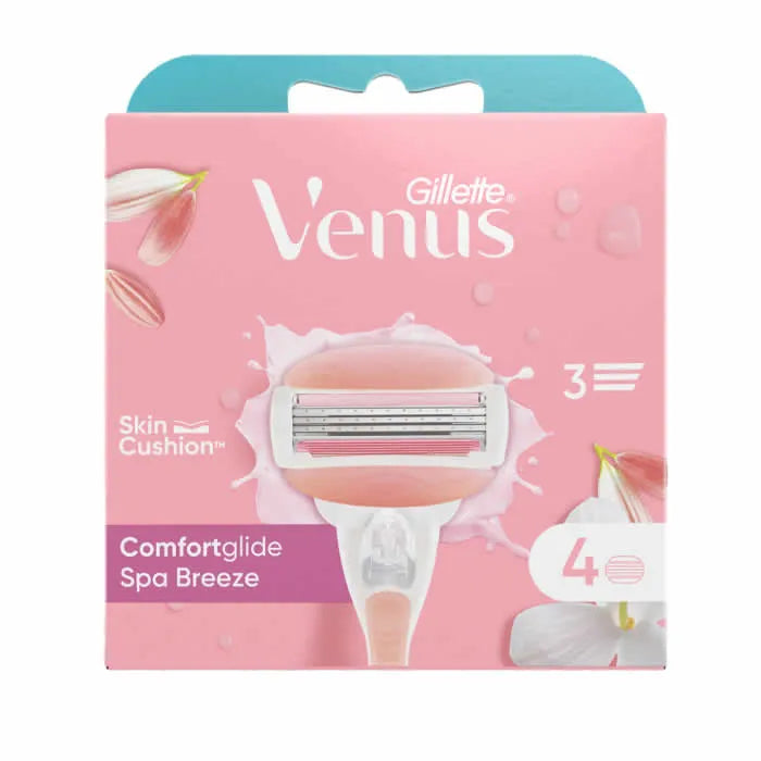 GILLETTE Venus Spa Breeze Rasierklingen Nachfüllpack 4 Stück Kosmetik