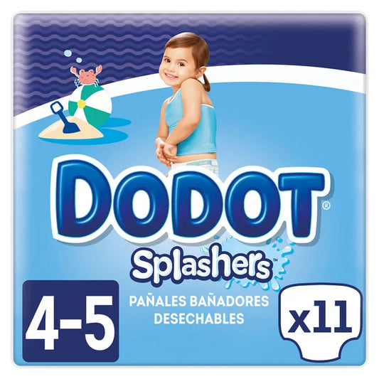 DODOT Splashers T-4 Schwimmwindeln Gr. 4 11 Stück