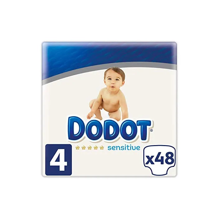DODOT DODOT Sensitive T-4 Feuchttücher 48 Stück Kosmetik