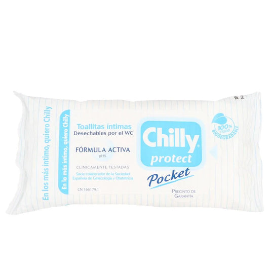 CHILLY Wipes Protect 12U Reinigungstücher 12 Stück Kosmetik