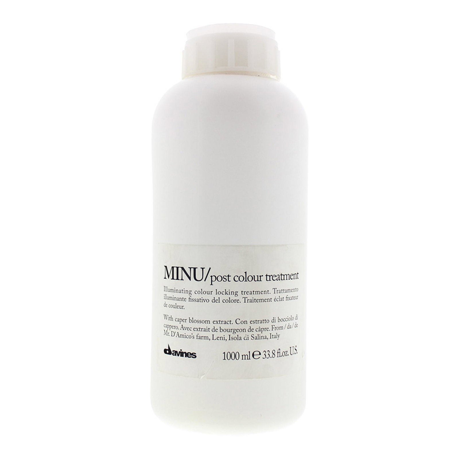 Davines Davines, Minu, Haarbehandlungs-Conditioner, Erleuchtend, Alle Haartypen, 1000 ml Regular