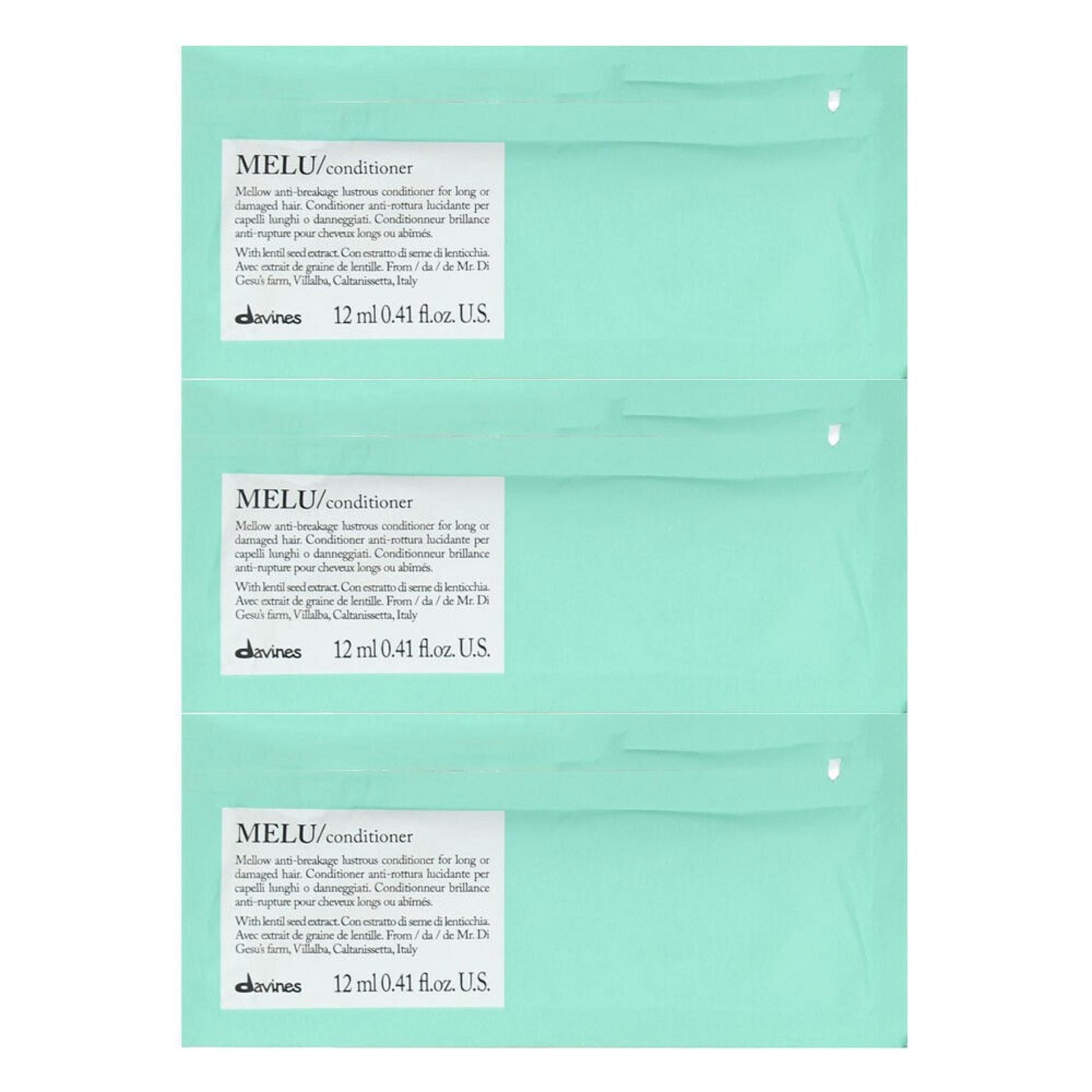 Davines Davines, Melu, Haarspülung, 12 stk, 12 ml Regular