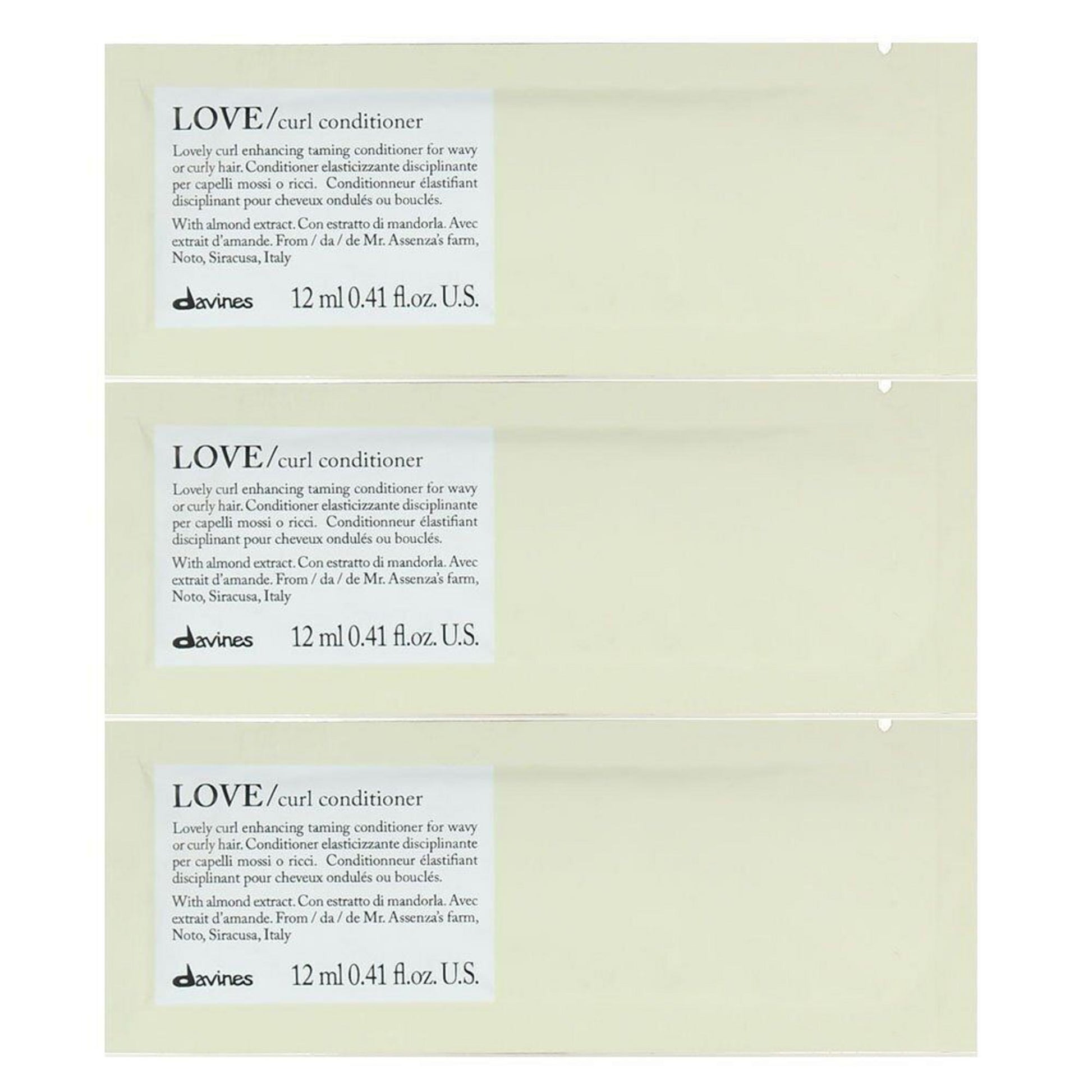 Davines Davines, Love, Haarspülung, 12 stk, 12 ml Regular