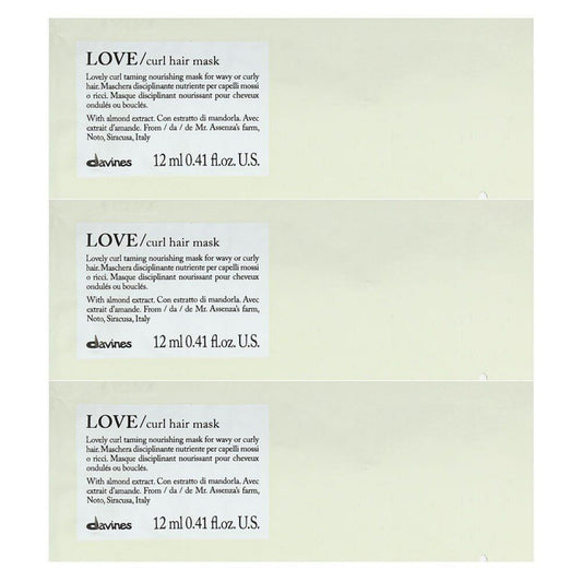Davines Davines, Love, Haarbehandlungs-Crememaske, 12 stk, 12 ml Regular