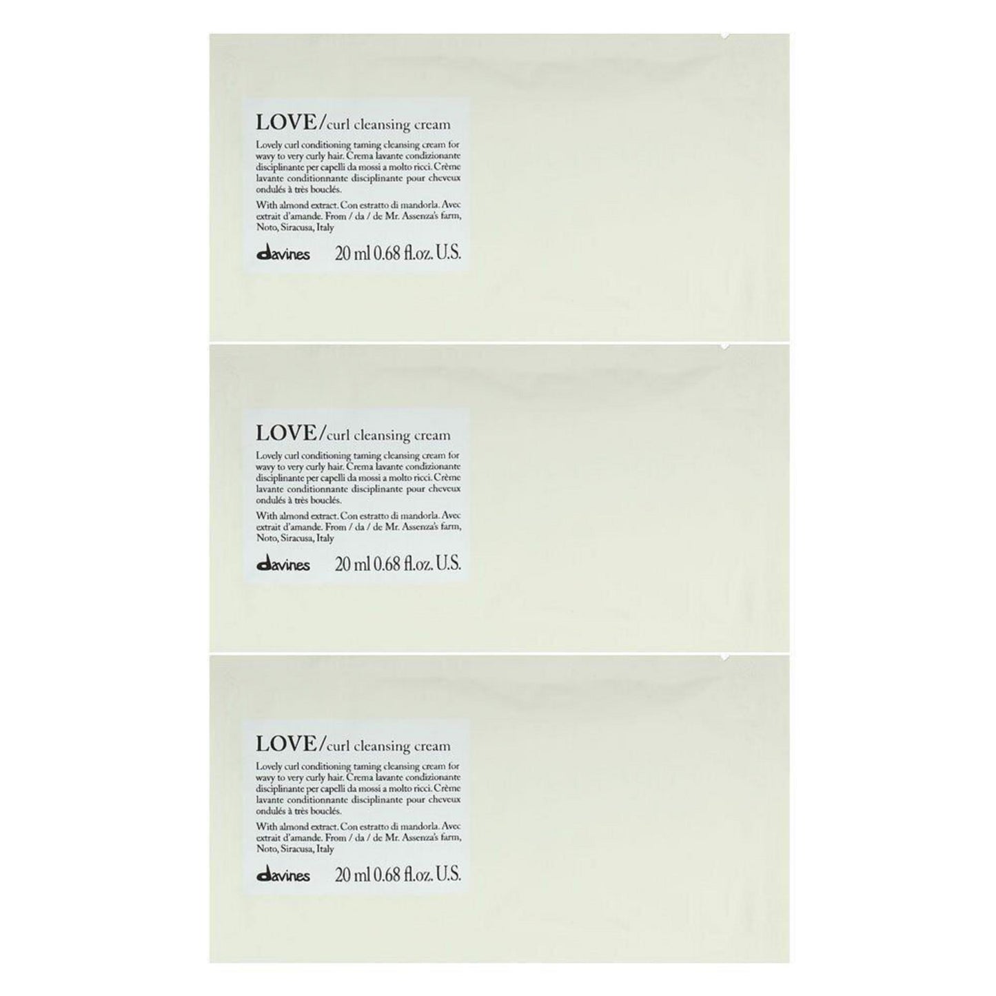 Davines Davines, Love, Haarshampoo, 12 stk, 20 ml Regular