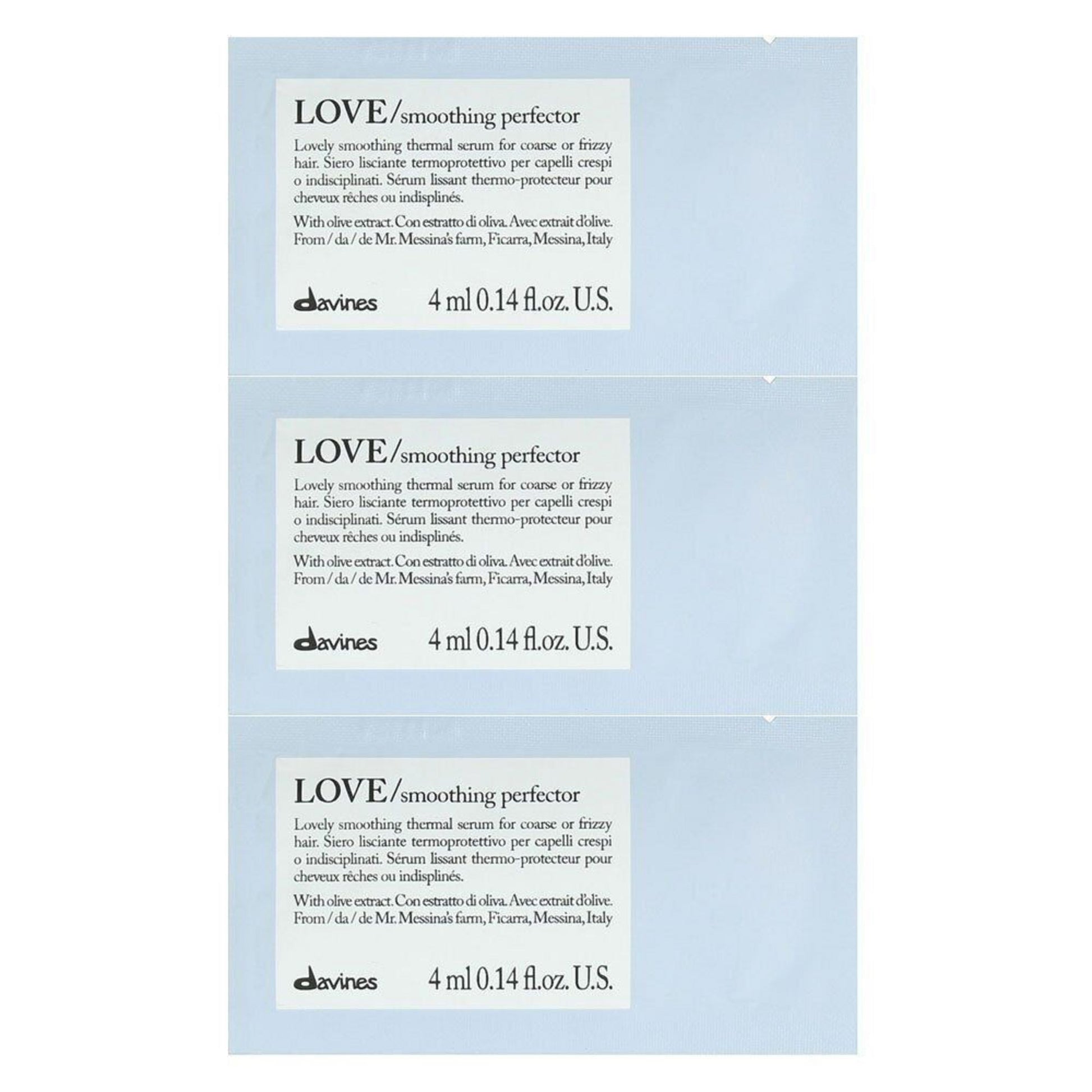 Davines Davines, Love, Leave-In Haarcreme Behandlung, 12 stk, 4 ml Regular