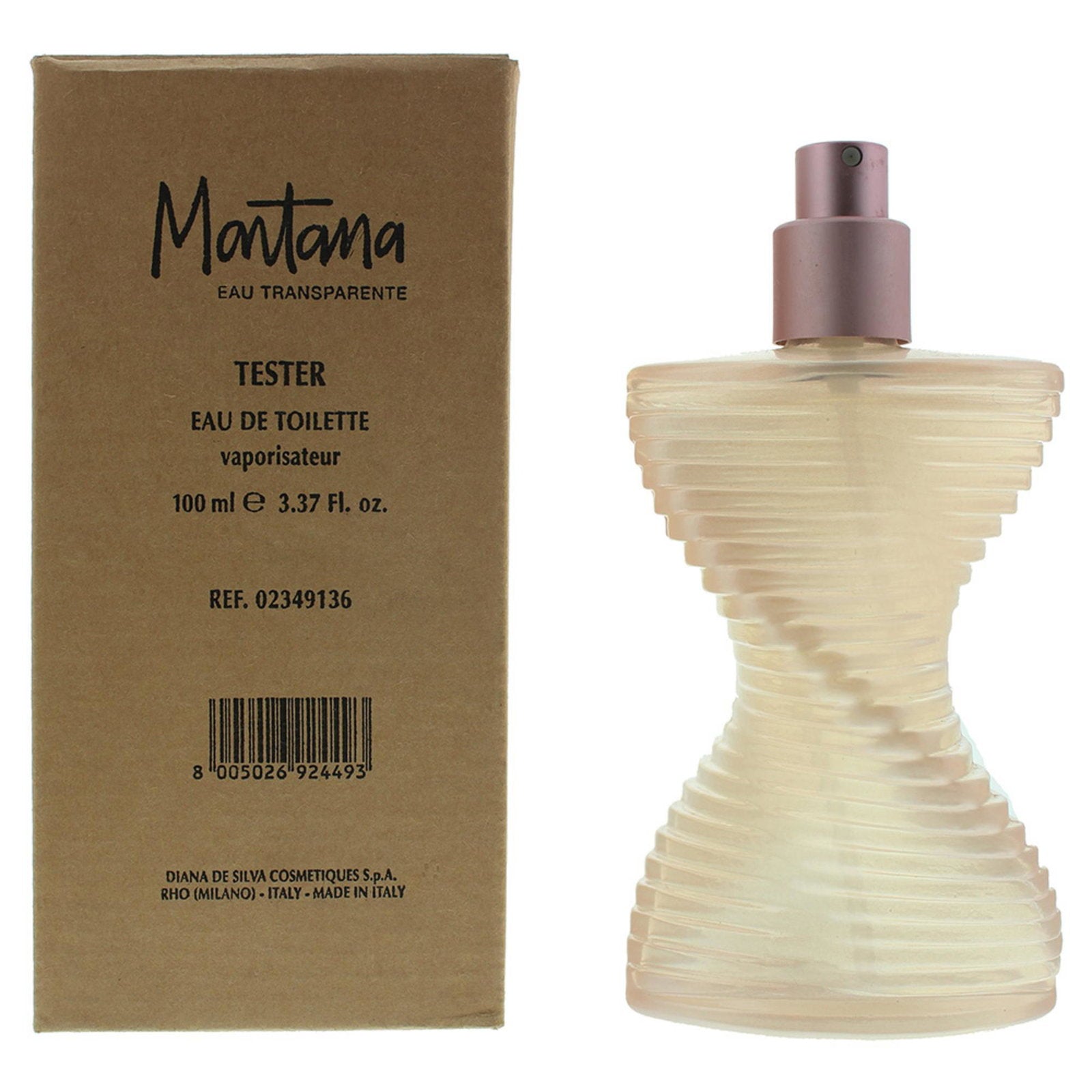Montana Montana, Eau Transparente, Eau de Toilette, Für Frauen, 100 ml *Tester