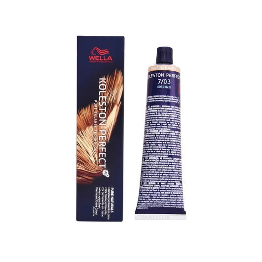 WELLA Koleston Perfect Me+ Haarfarbe 7/03 Pure Naturals 60 ml Kosmetik