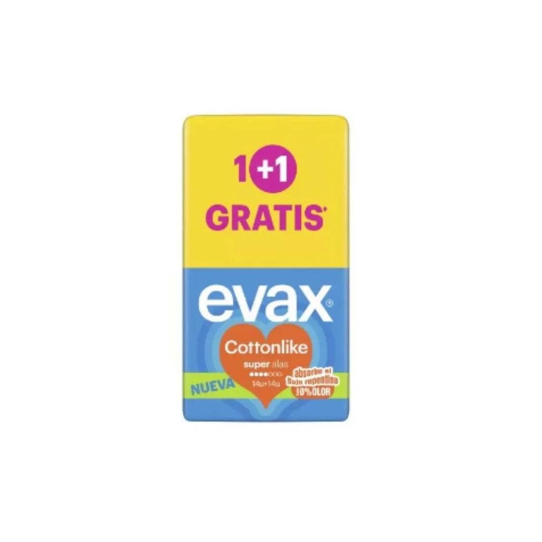 EVAX EVAX Cottonlike Alas Super Slipeinlagen 14 Stück Kosmetik