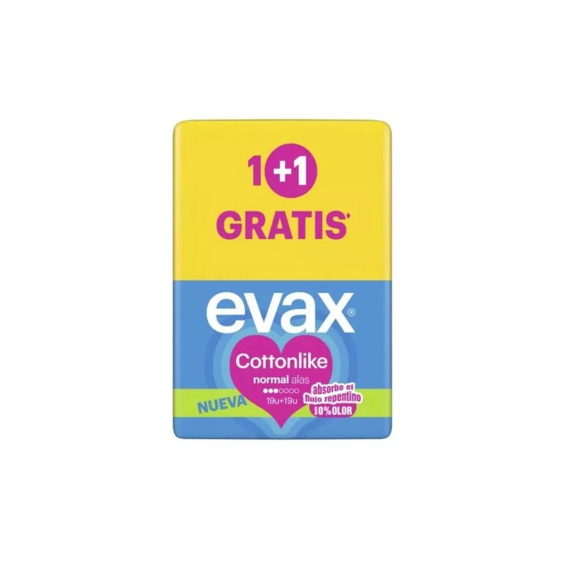 EVAX EVAX Cottonlike Alas Normal 19 Slipeinlagen 19 Stück Kosmetik