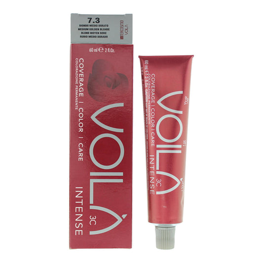 Intercosmo Intercosmo, Voila 3C Intense, Permanente Haarfarbe, 7.3 Medium Golden Blonde, 60 ml Regular