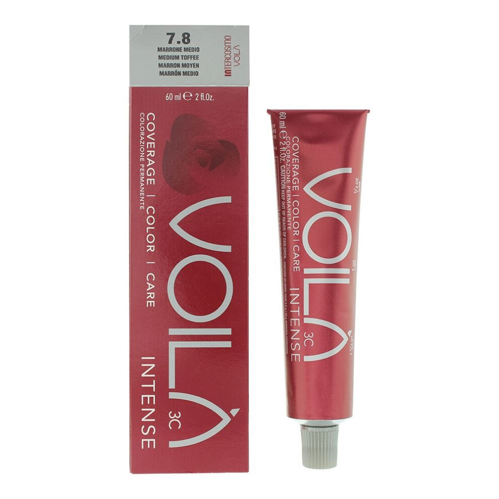 Intercosmo Intercosmo, Voila 3C Intense, Permanente Haarfarbe, 7.8 Medium Toffee, 60 ml Regular