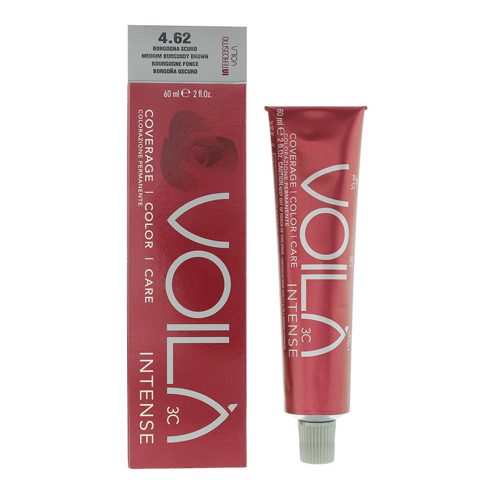 Intercosmo Intercosmo, Voila 3C Intense, Permanente Haarfarbe, 4.62 Medium Burgundy Brown, 60 ml Regular
